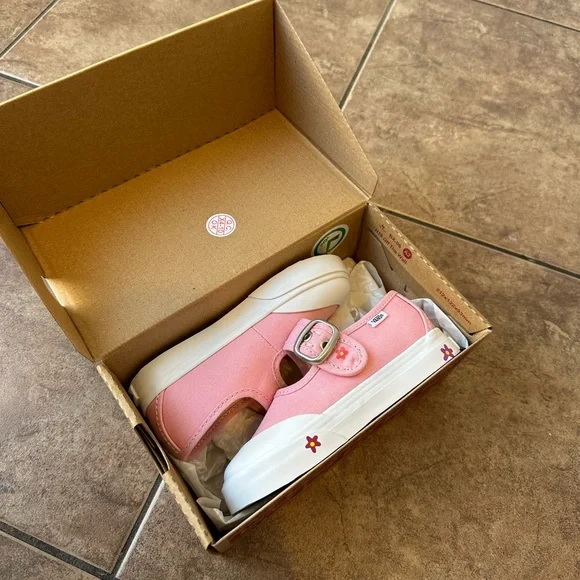 Toddler girls flower Vans - Picture 2 of 10